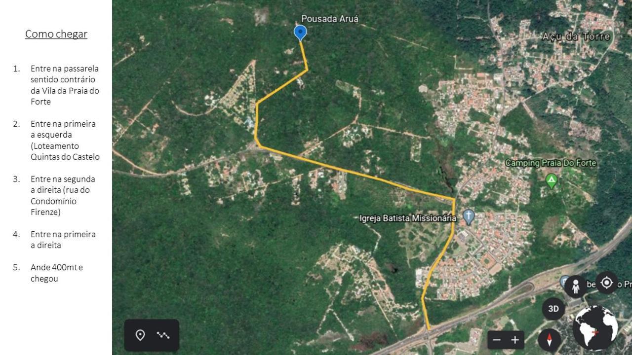Arua Observacao De Vida Silvestre Praia do Forte Ngoại thất bức ảnh